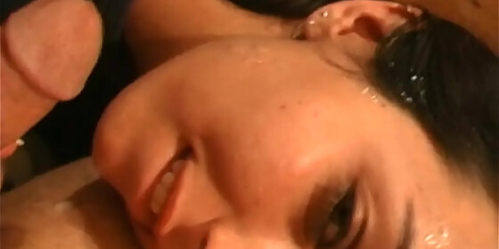 amy sucks on pov cock and gives a handjob