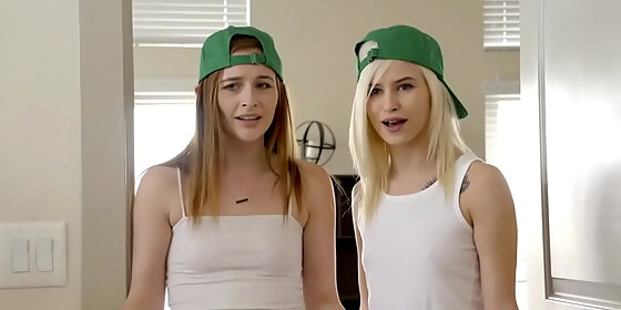 cute teens sharing a cock