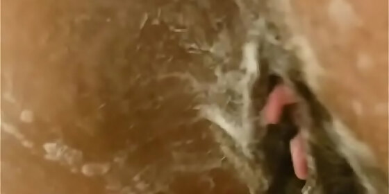 kit kat washing up after a good fuck