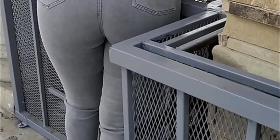 sexy latina bent over showing off ass