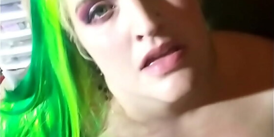 bbw slut sage wyld gets cum blasted on tits