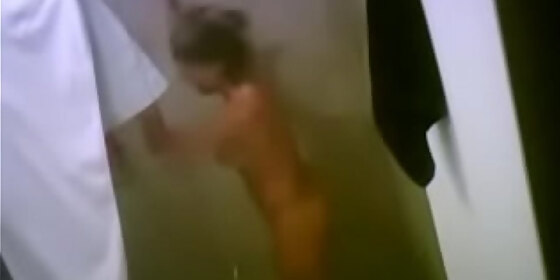 ricalatina dancing naked in the shower beautiful ass