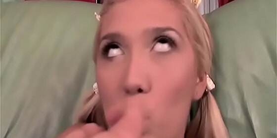 seductive blonde slut crystal gets fingered