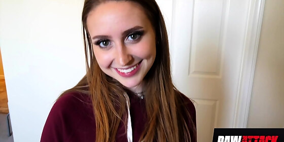 petite babe laney grey fucks porn star neightbor in pov