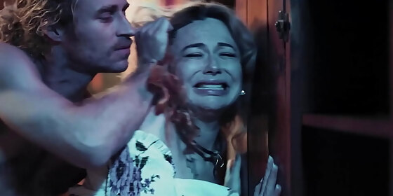 after hot pussy licking milf fucked in mouth so hard by a perverted guy