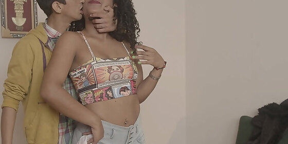 dancer seduces horny peruvian black girl