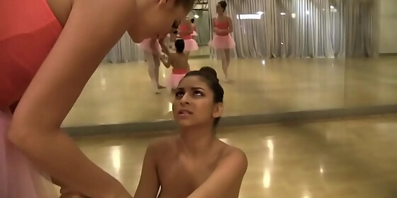 lesbian bffs fingering a big tits teen