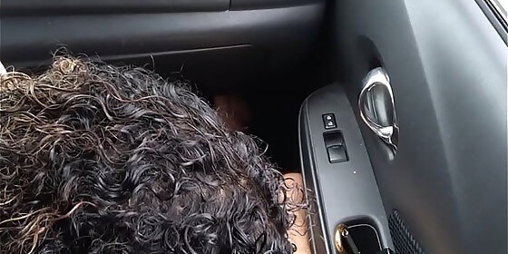 drive thru covid testing line blowjob