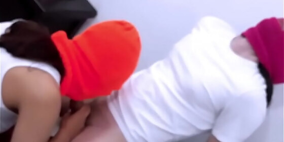 hot school babe girl really knows how to suck a dick until cumshot her mouth after school class