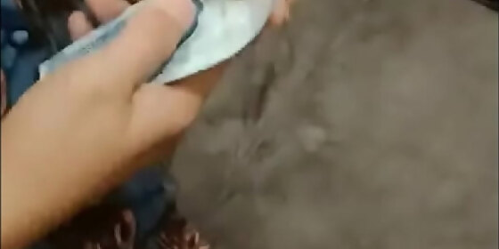 fucked seller dazzled with money bathed in semen
