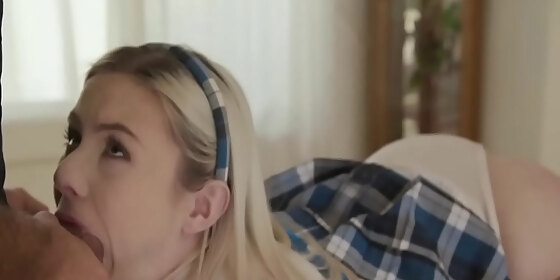 stepbrother ties blonde teen stepsister after and fucks her aria chads