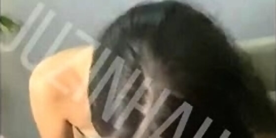 juzinha packs fazendo boquete no namorado e gravando um