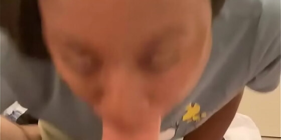 sucking white dick and riding