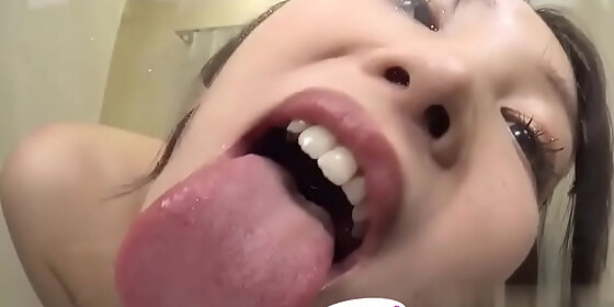 japanese asian tongue spit face nose licking sucking kissing handjob fetish more at fetish master net