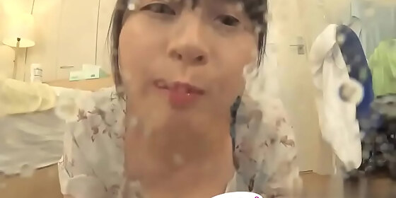 japanese asian tongue spit face nose licking sucking kissing handjob fetish more at fetish master net