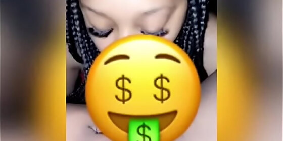 sexy pretty thang sucking a big fat cock