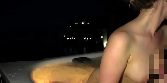 my private secretary meeting the boss for an after work fuck in a jacuzzi and shower
