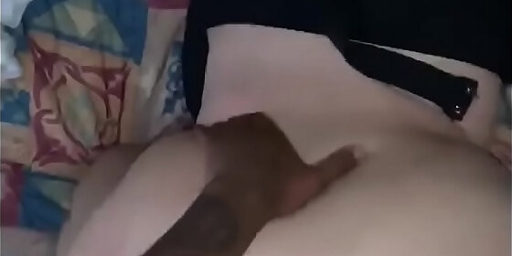 slutting out my white girl with creampie
