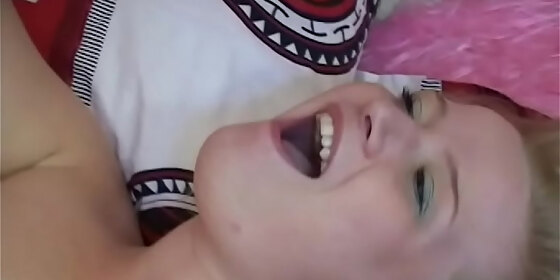 naked blonde lady nadya is playing with her nice sex toy