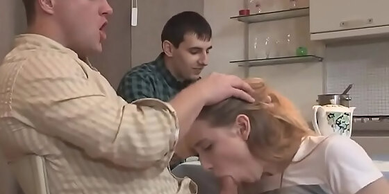 penniless boyfriend allows wicked pal to fuck his exgf for money