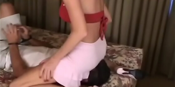 seductive gf gets a monster therapy