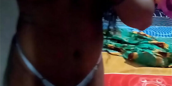 naughty black woman in the mirror