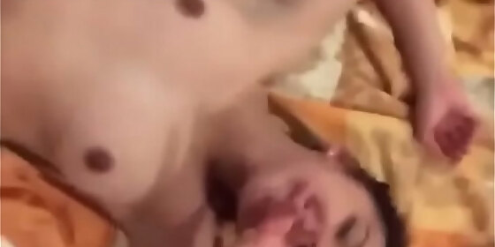 skinny girl fucking with her boyfriend
