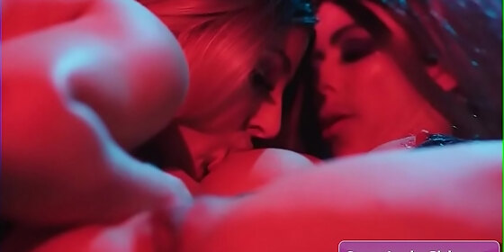 gorgeous busty lesbian hotties alexis fawx angela white lick clit and eat juicy pussy