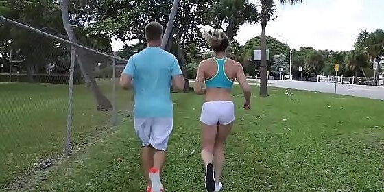 puremature milf cory chase ravage and facesitting after run in the park