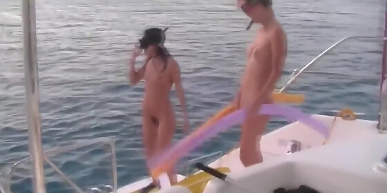 Group Of Naked Brunette Teens Goes On Vacation With No Clothes Public Nude  HD SEX Porn Video 55:44