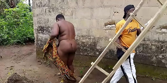 he came for electrical wiring in my new house i could nt resist to fuck him outdoor