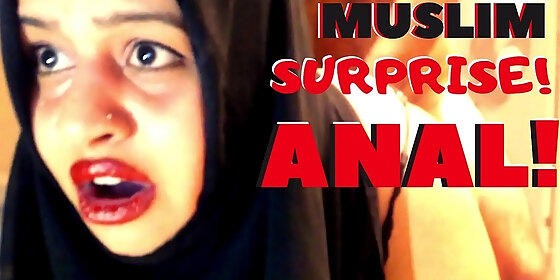 big ass hijab woman anal punished