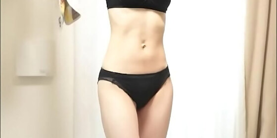 married woman photographed in her underwear at home while her husband is at work