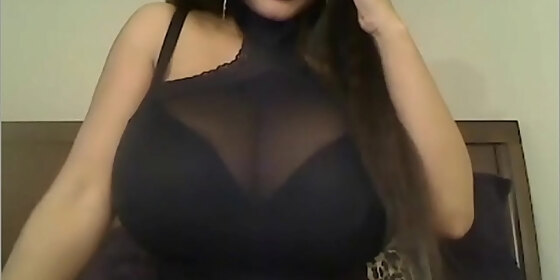 friend s showing big tits milf on webcam