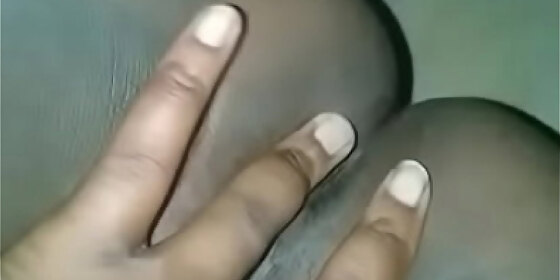 black girlfriend video call