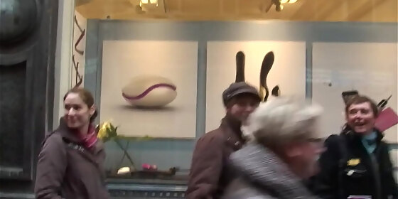real ebony plowed by european tourist