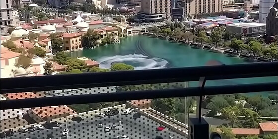  hood n pulls up on a white bitch at the cosmo in vegas
