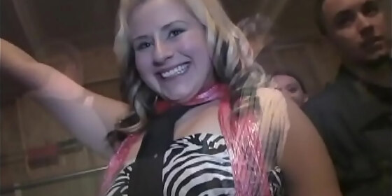 hot babe fucking hardcore while someone watching during party