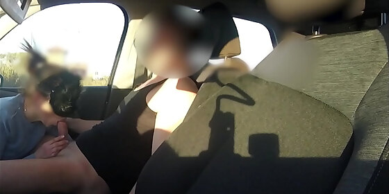 stranger caught my wife sucking dick in the car in the school parking lot misscreamy