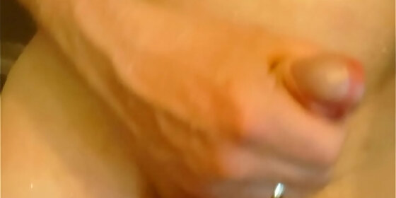 shower jerk off