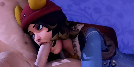 skye sucking cock fortnite