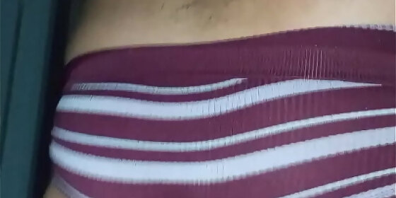 husband wearing a wives panties