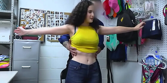 shoplifter teen will have to fuck office to her way out of trouble lyra lockhart teenperp