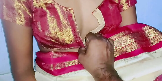 cream color saare in indian sexy wife