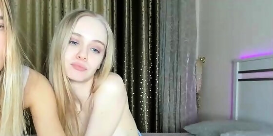 lucky is a hot blonde teen who has big boobs and