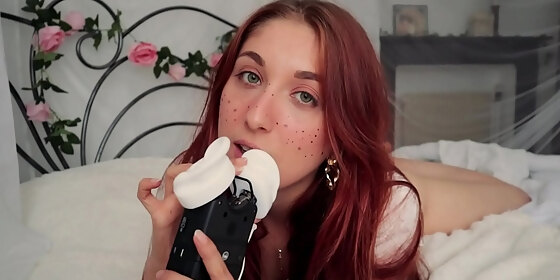 asmr french joi whispered instructions with countdown tascam