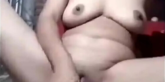 hot girl masturbates using dildo hard