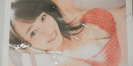 idol bukkake akb48 mion mukaichi bukkake