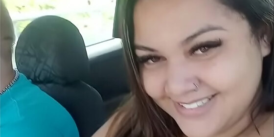 mary cadelona wife showing off in the car through the streets of so paulo showing her tits on the sidewalk in broad daylight in the capital of so pa