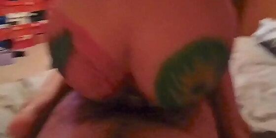 20 yr old babe bounces on cock
